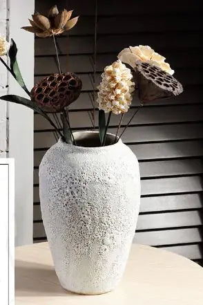 Minimalist Ceramic Flower Vase